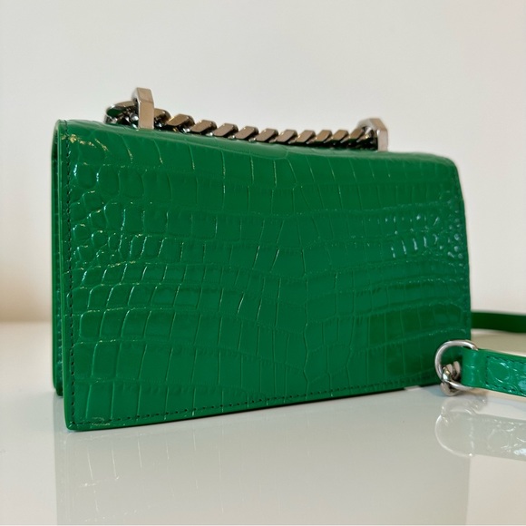 Alexander McQueen Jewelled Satchel Mini Shoulder Bag - Picture 7 of 15